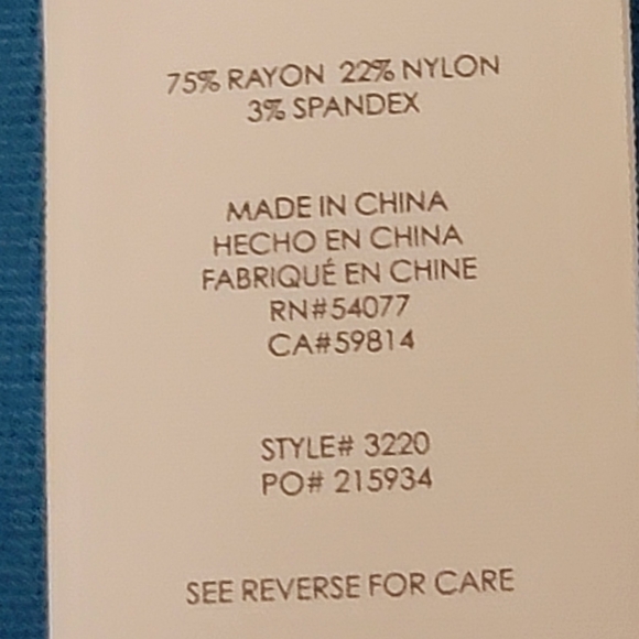 Cabi teal sigourney pencil skirt size 6 - Picture 5 of 6